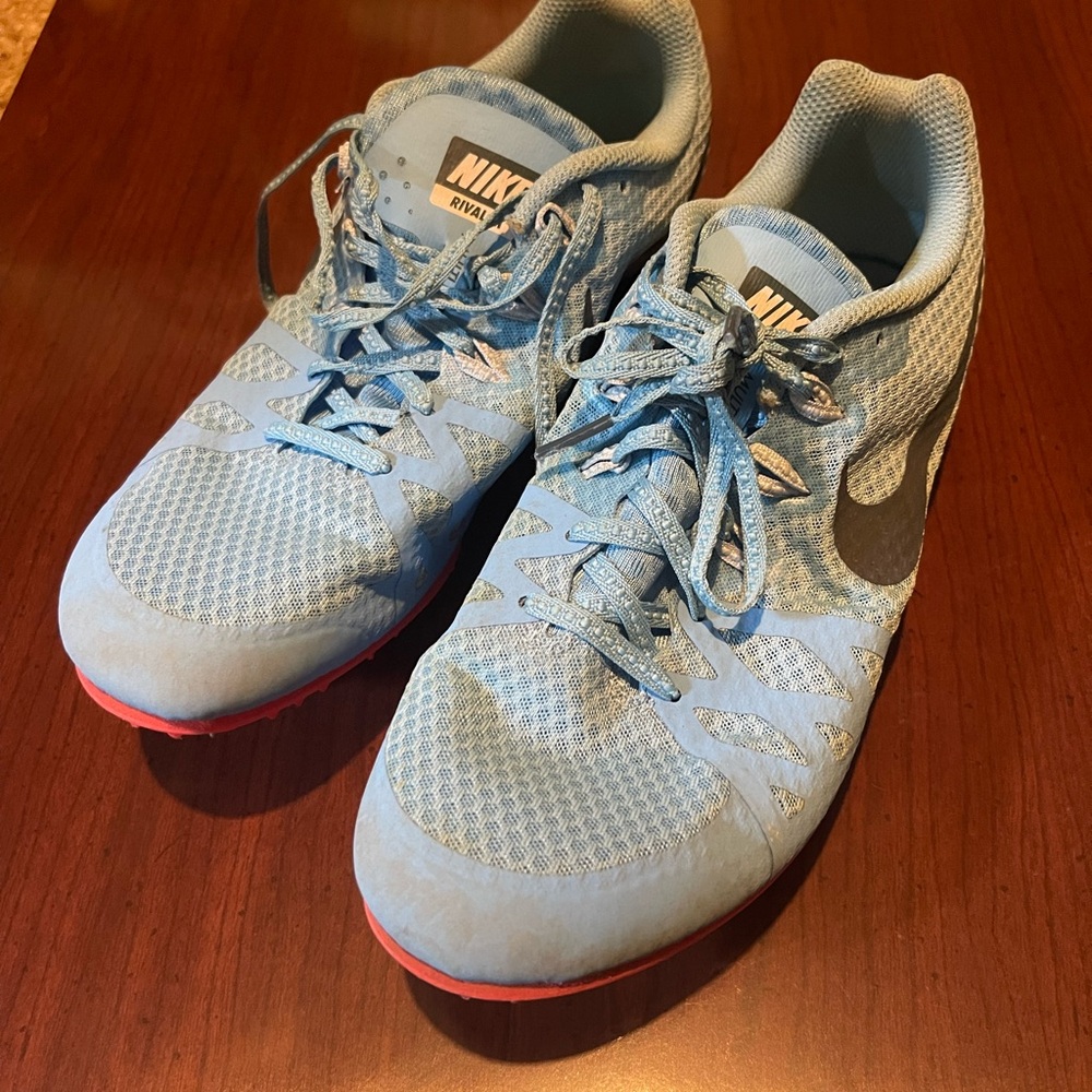 Nike Blue Track Cleats